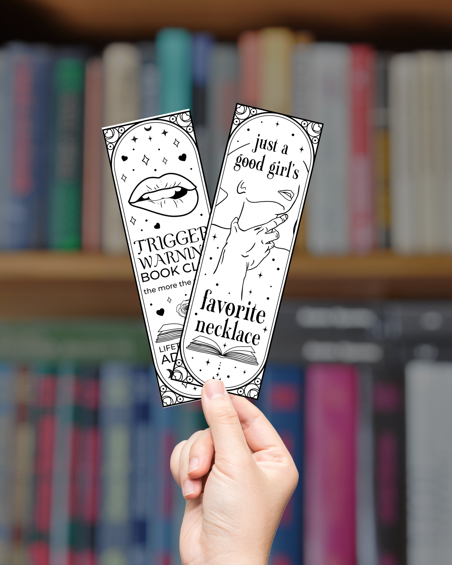 Coloring Bookmark Set