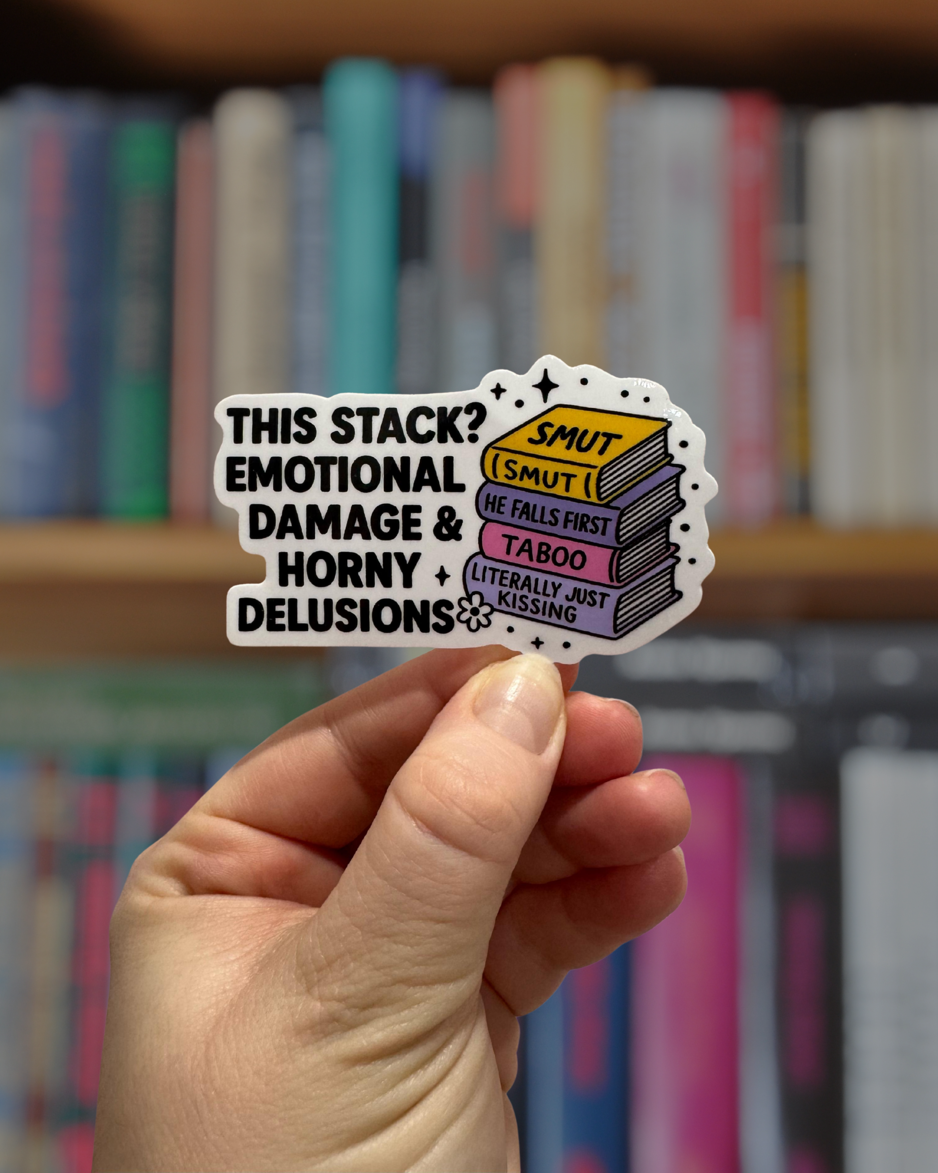 This Stack? Sticker – Scribbles Bookshop LLC