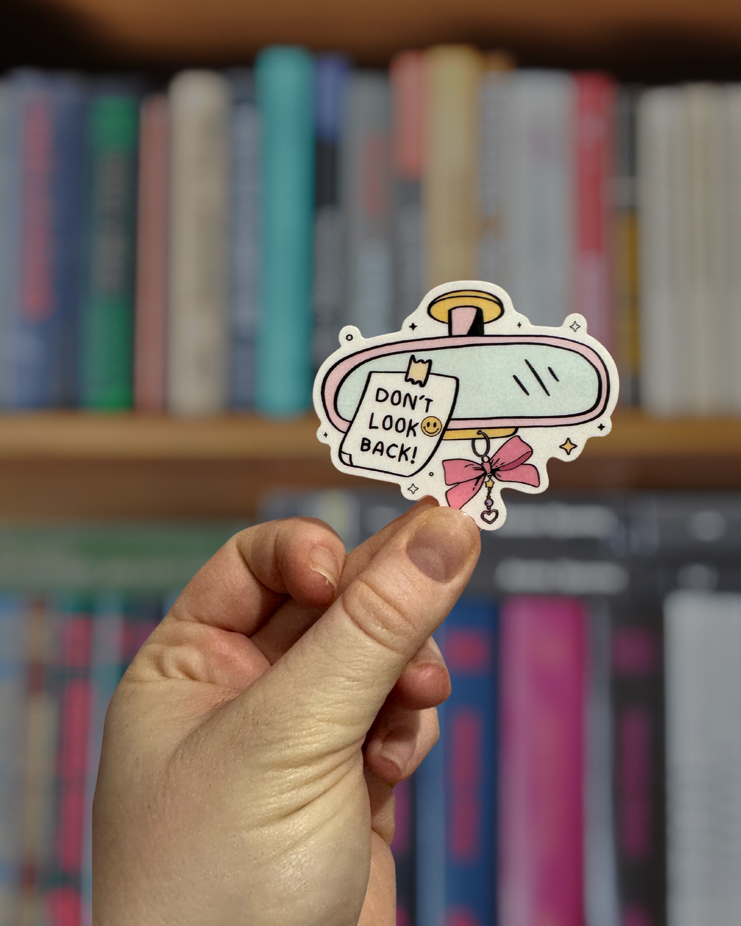 Don't Look Back Sticker