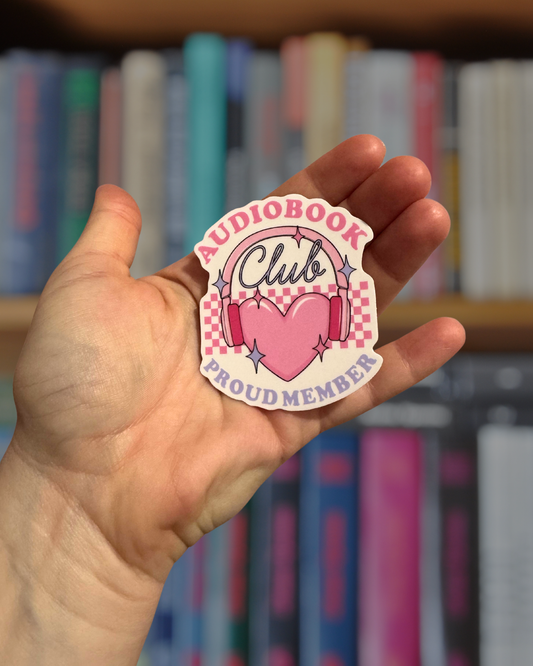 Audiobook Club Proud Member Sticker