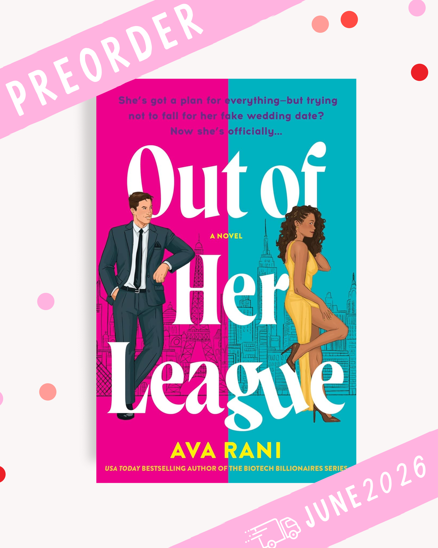 [PREORDER] Out of Her League (Signed Book)