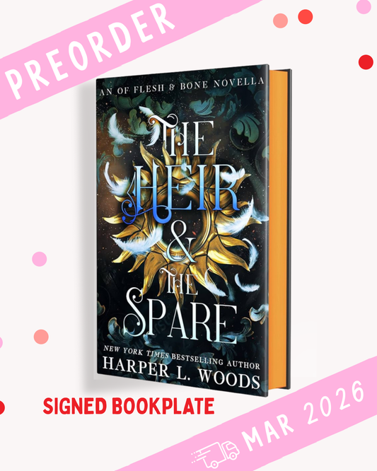 [PREORDER] The Heir and The Spare (Signed Bookplate - Novella Hardcover)