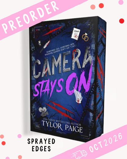 [PREORDER] Camera Stays On (Signed Book)
