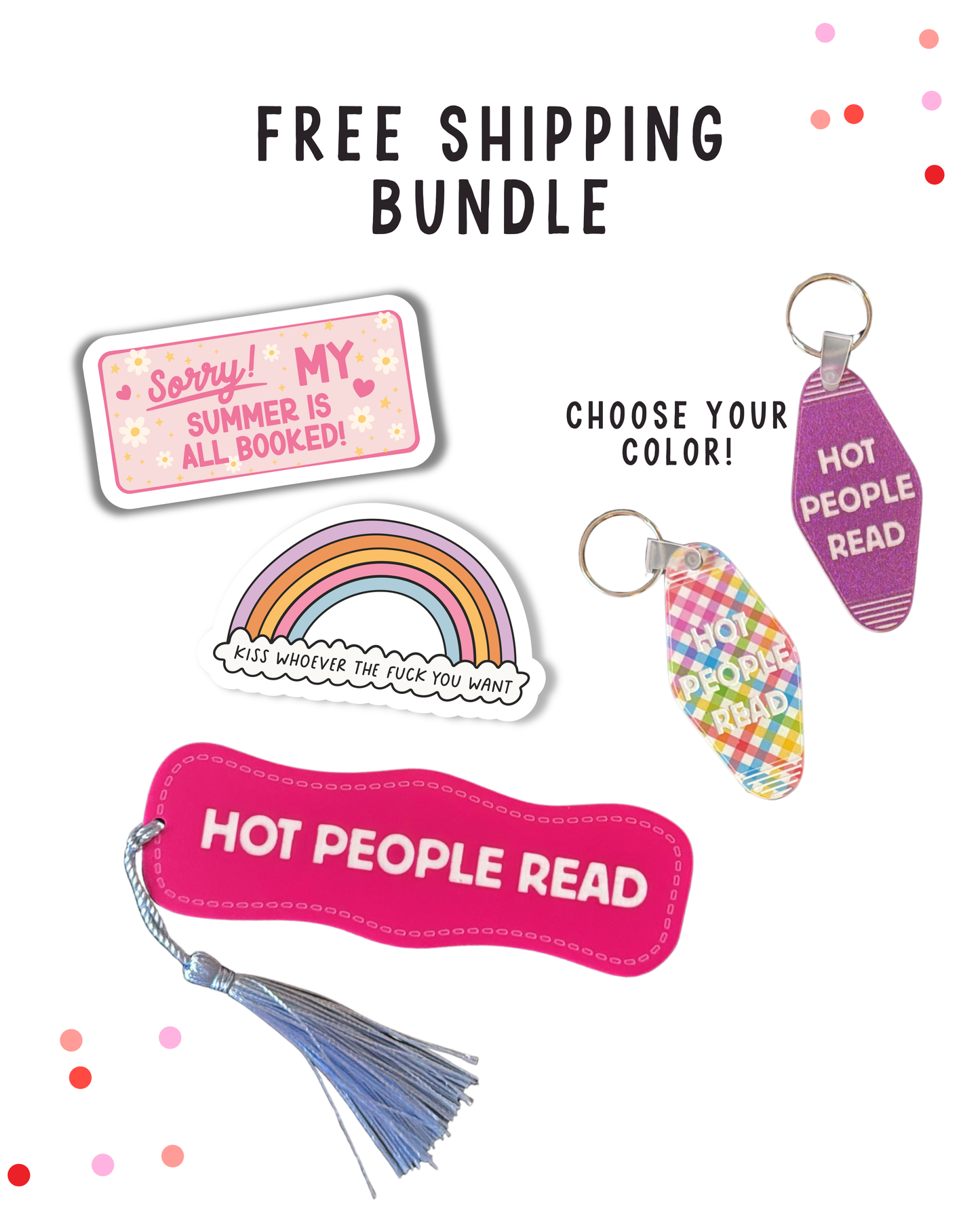 Hot People Read - Free Shipping Bundle
