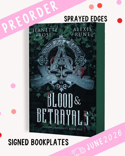 [PREORDER] Blood & Betrayals (Signed Bookplate)