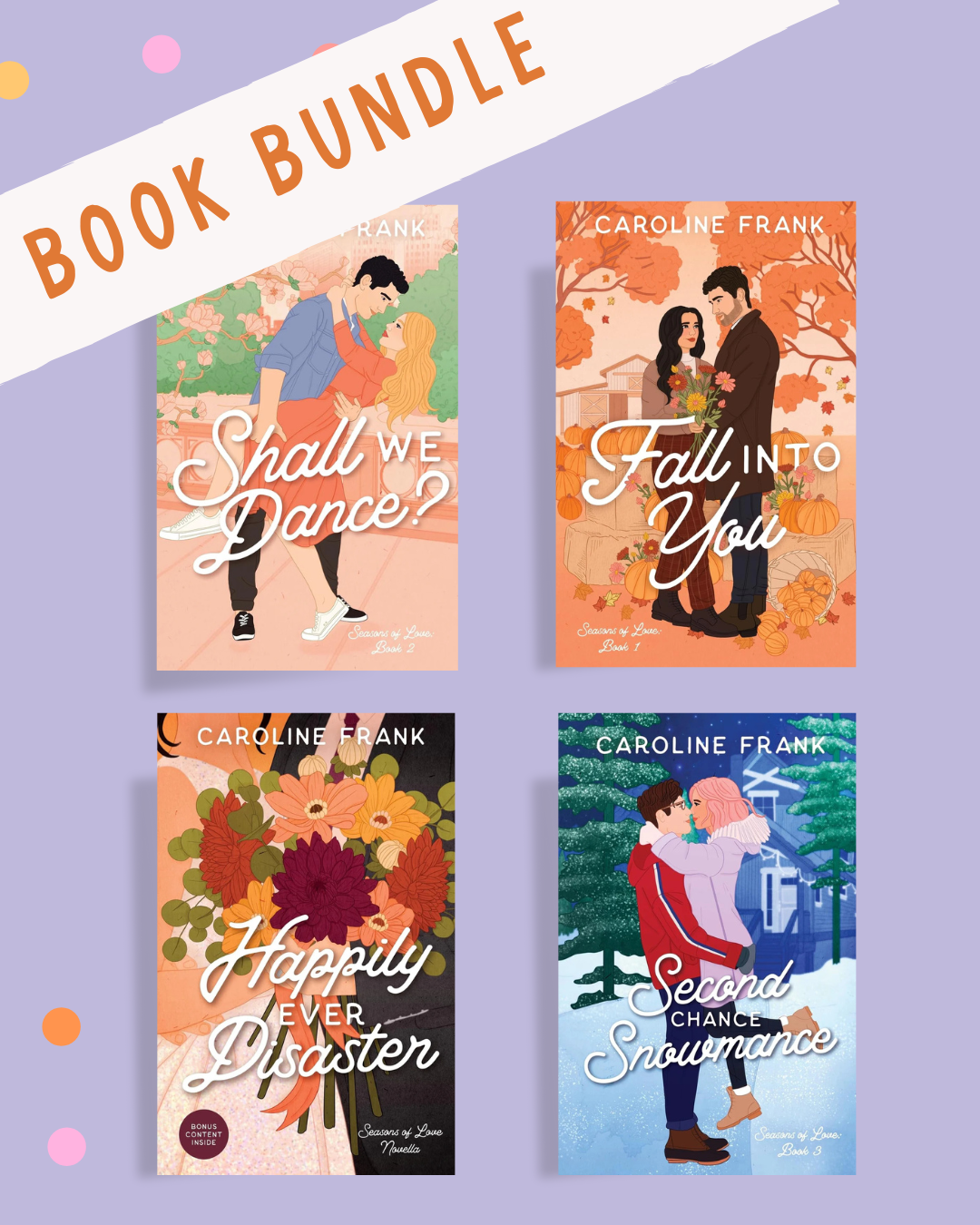 Caroline Frank 'Seasons of Love' Book Bundle