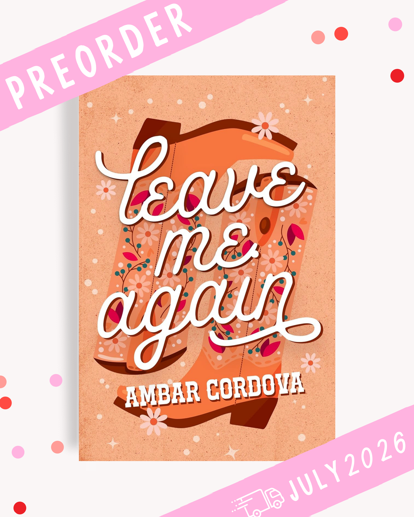 [PREORDER] Leave Me Again (Signed Book)