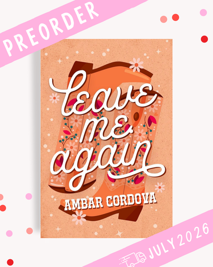 [PREORDER] Leave Me Again (Signed Book)