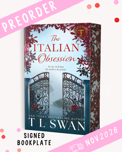[PREORDER] The Italian Obsession (Signed Bookplate)