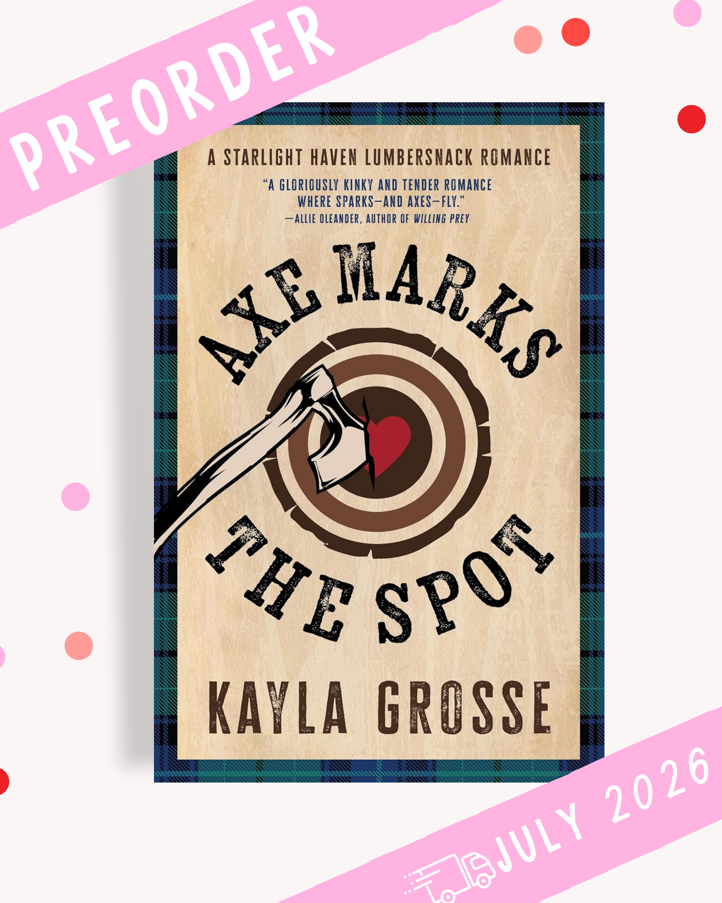 [PREORDER] Axe Marks the Spot (Signed Book)