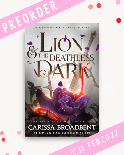 [PREORDER] The Lion & the Deathless Dark (Signed Paperback)