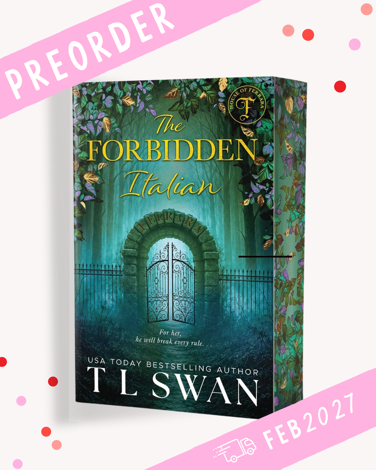 [PREORDER] Forbidden Italian (Signed Bookplate)
