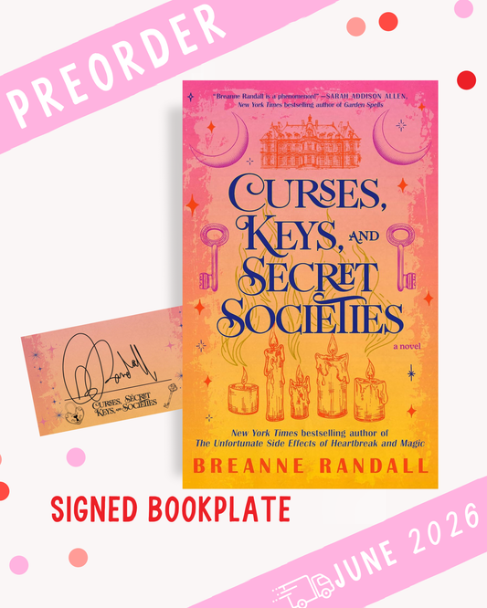 [PREORDER] Curses, Keys, and Secret Societies (Signed Bookplate)