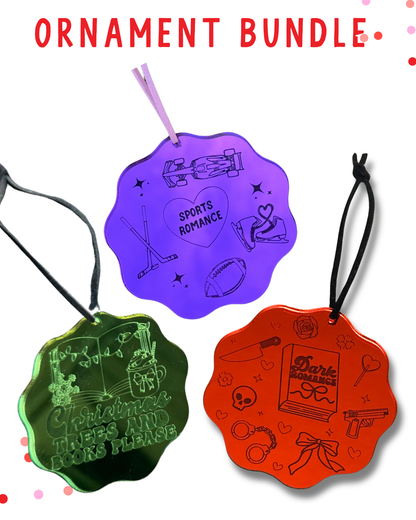 Bookish Ornament Bundle