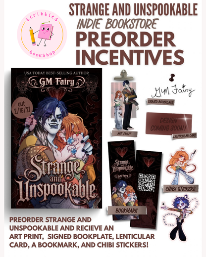 [PREORDER] Strange and Unspookable (Signed Book)