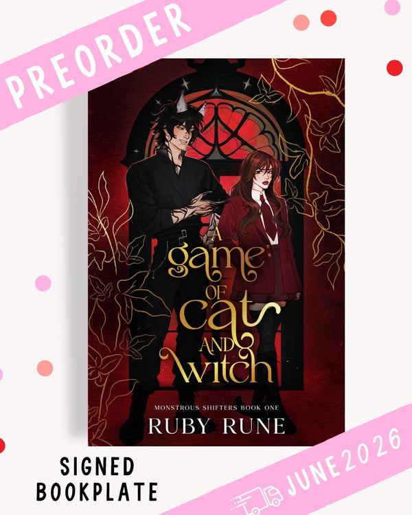 [PREORDER] A Game of Cat and Witch (Signed Bookplate)