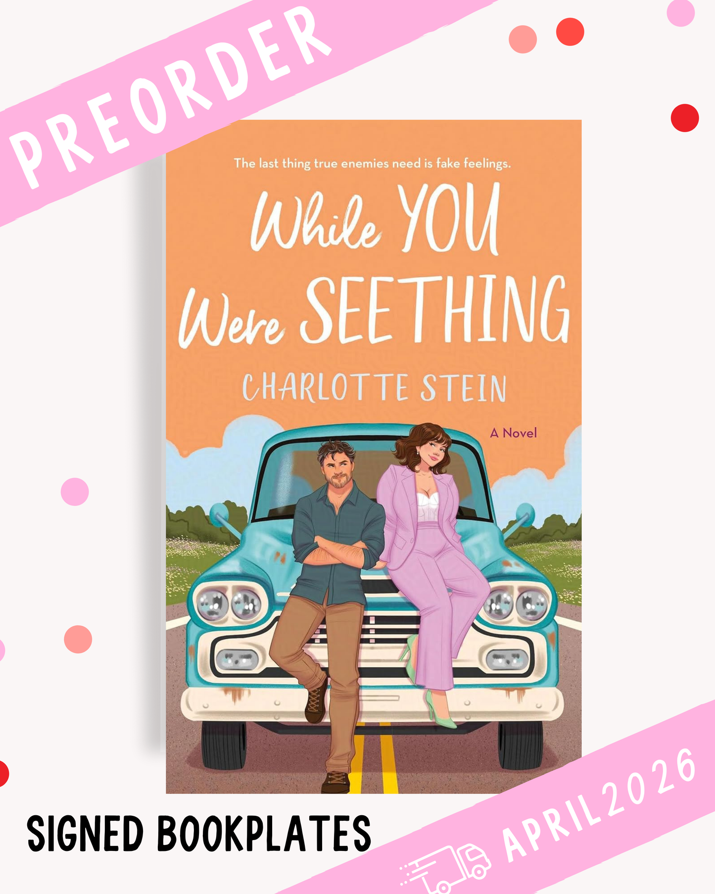 [PREORDER] While You Were Seething (Signed Bookplate)