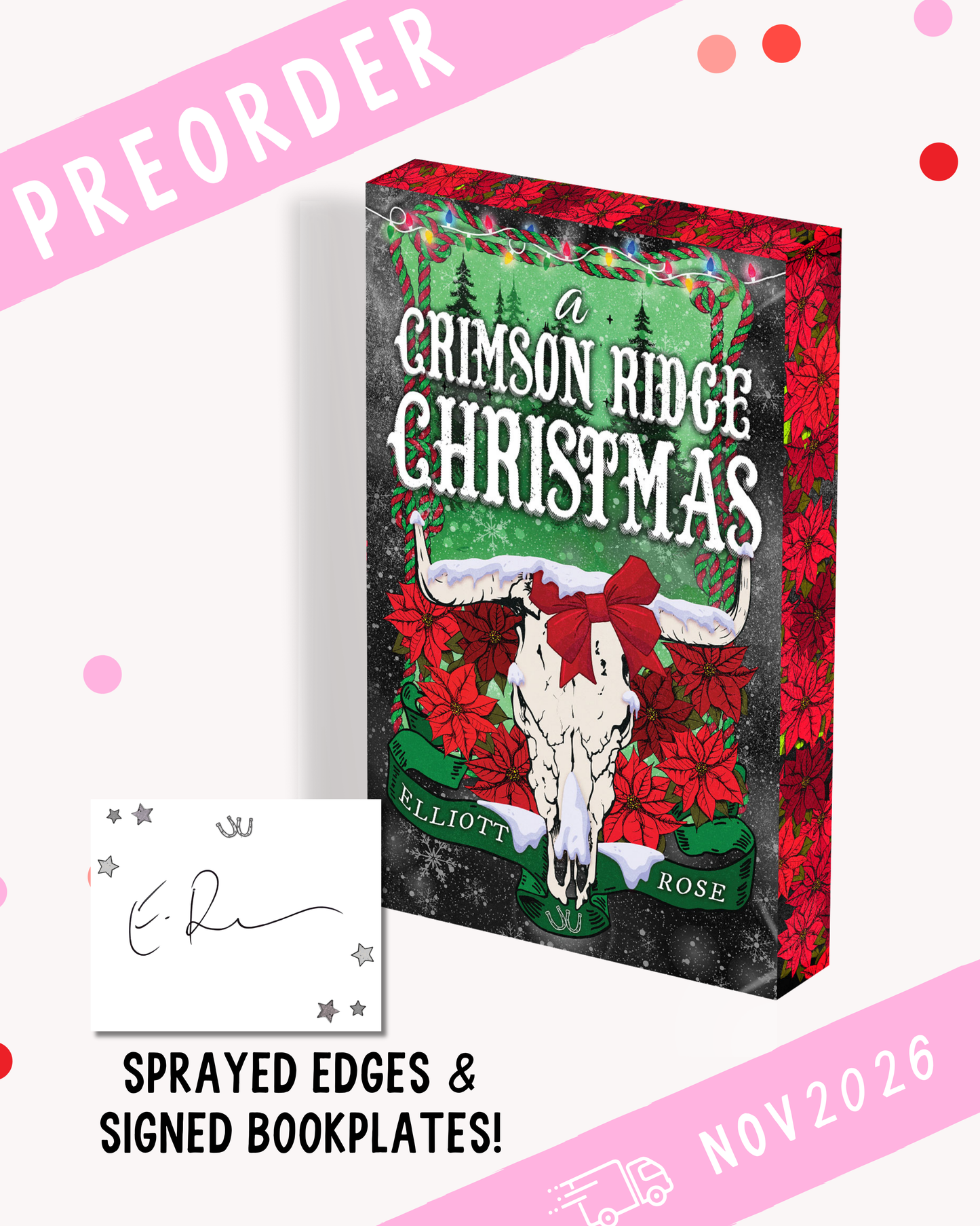 [PREORDER] A Crimson Ridge Christmas (Signed Bookplate)