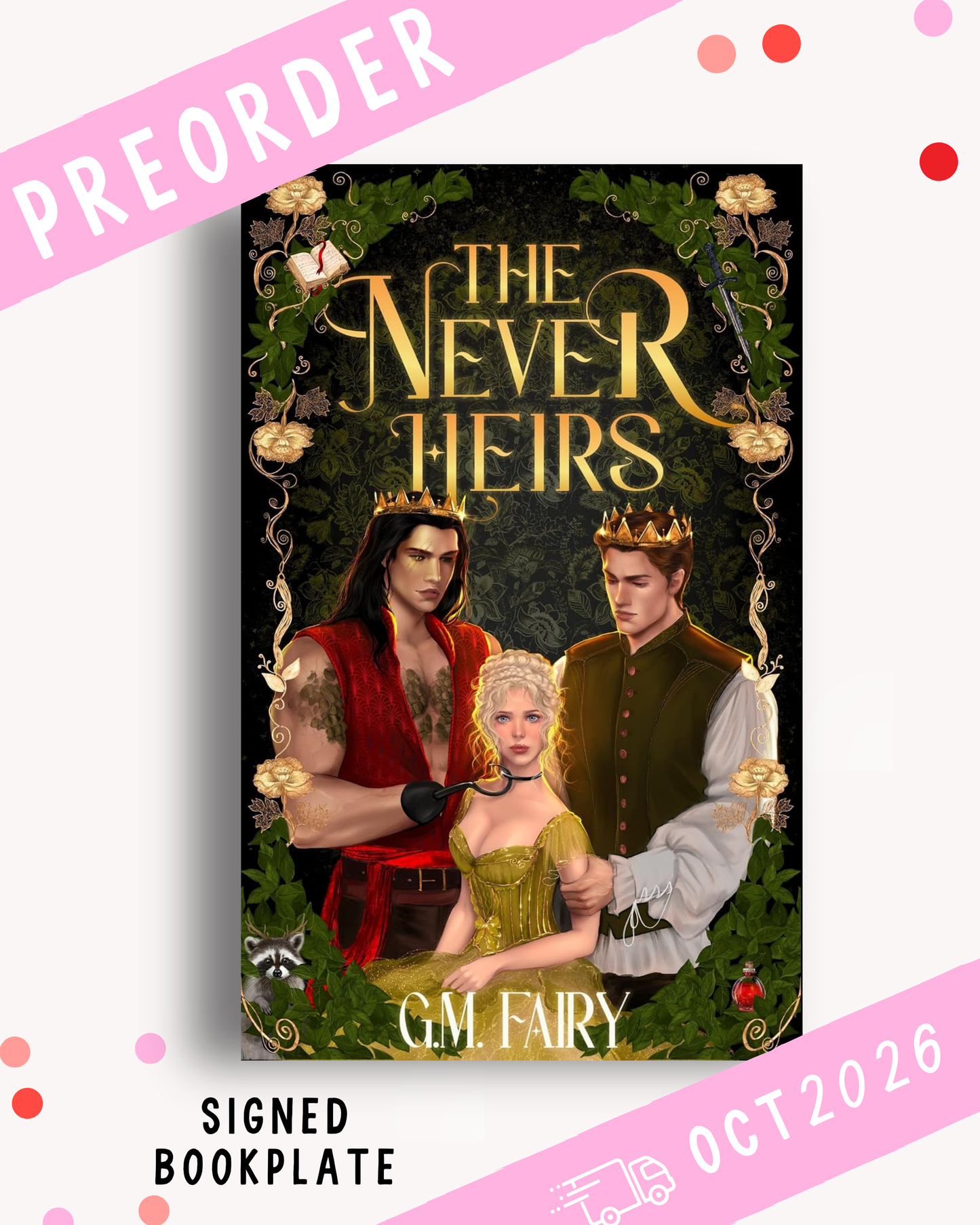 [PREORDER] The Never Heirs (Signed Bookplate)
