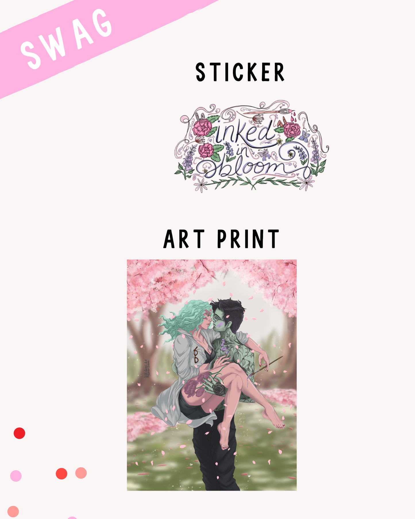 [PREORDER] Inked in Bloom (Signed Book)