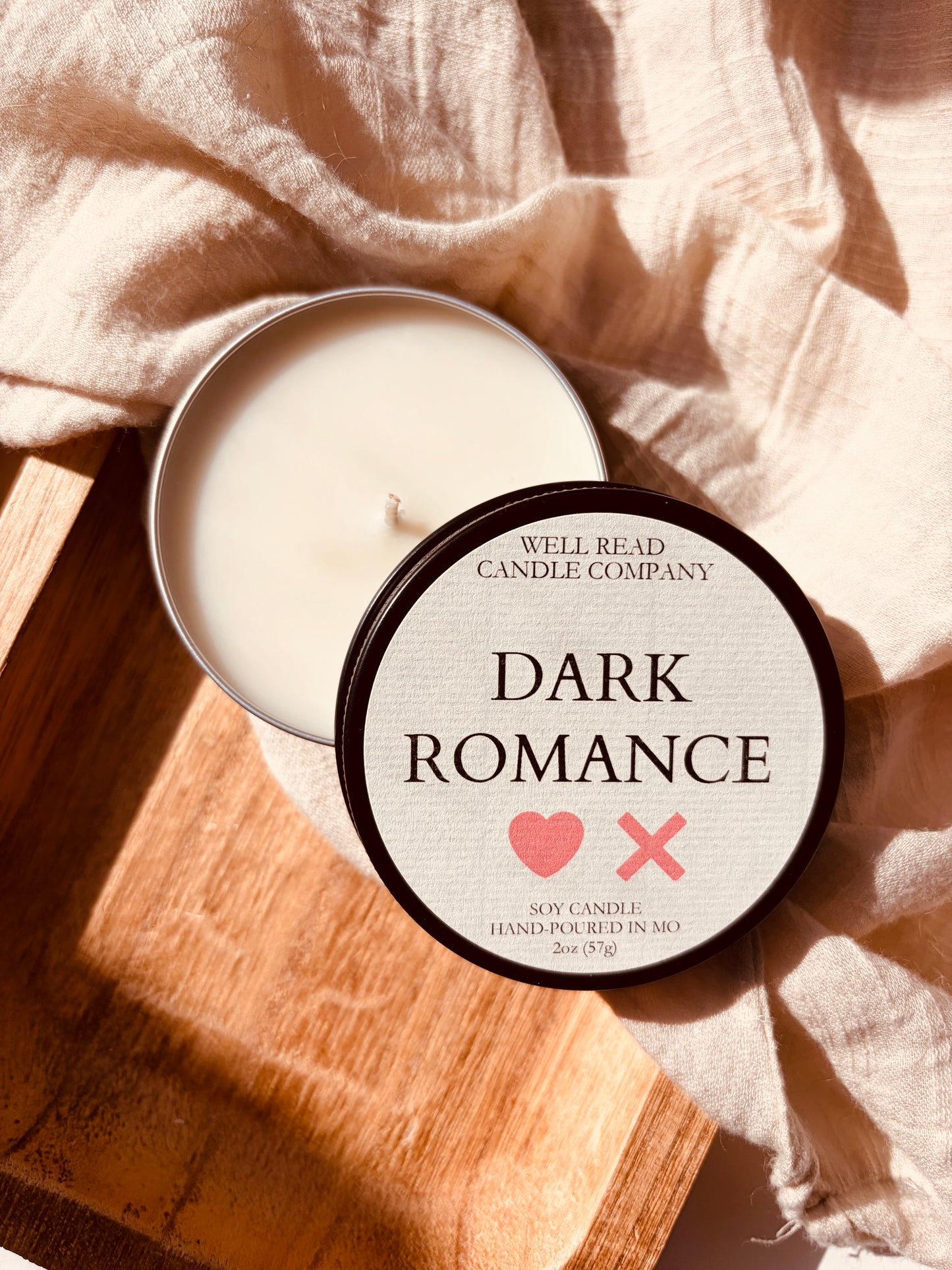 Dark Romance Candle