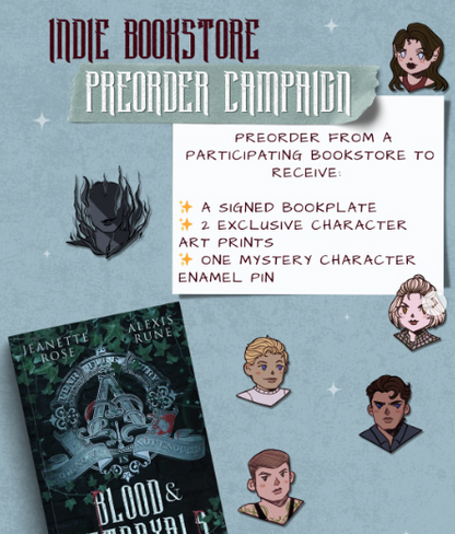 [PREORDER] Blood & Betrayals (Signed Bookplate)