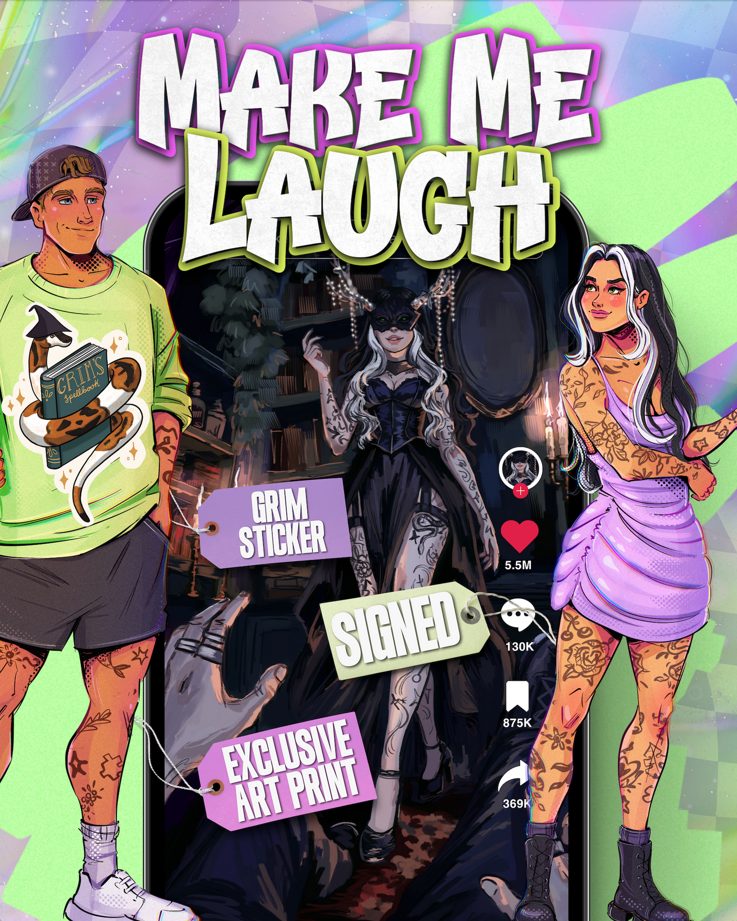 [PREORDER] Make Me Laugh (Signed Book)