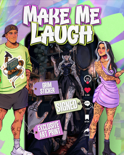 [PREORDER] Make Me Laugh (Signed Book)