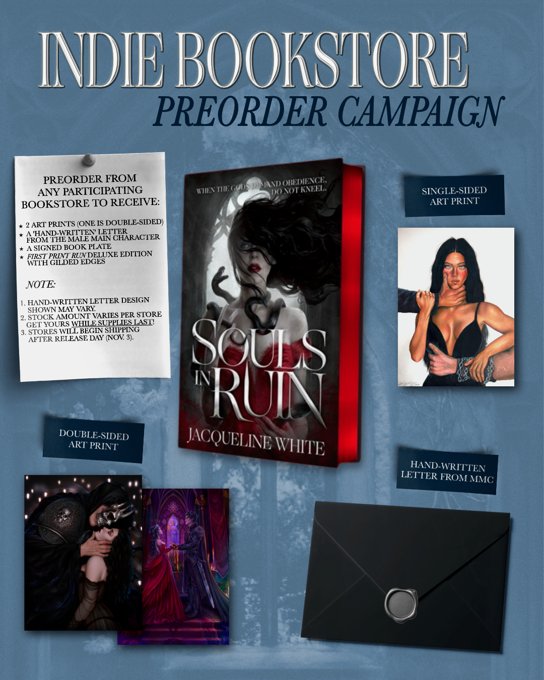 [PREORDER] Souls in Ruin (Hardcover w/ Signed Bookplate)