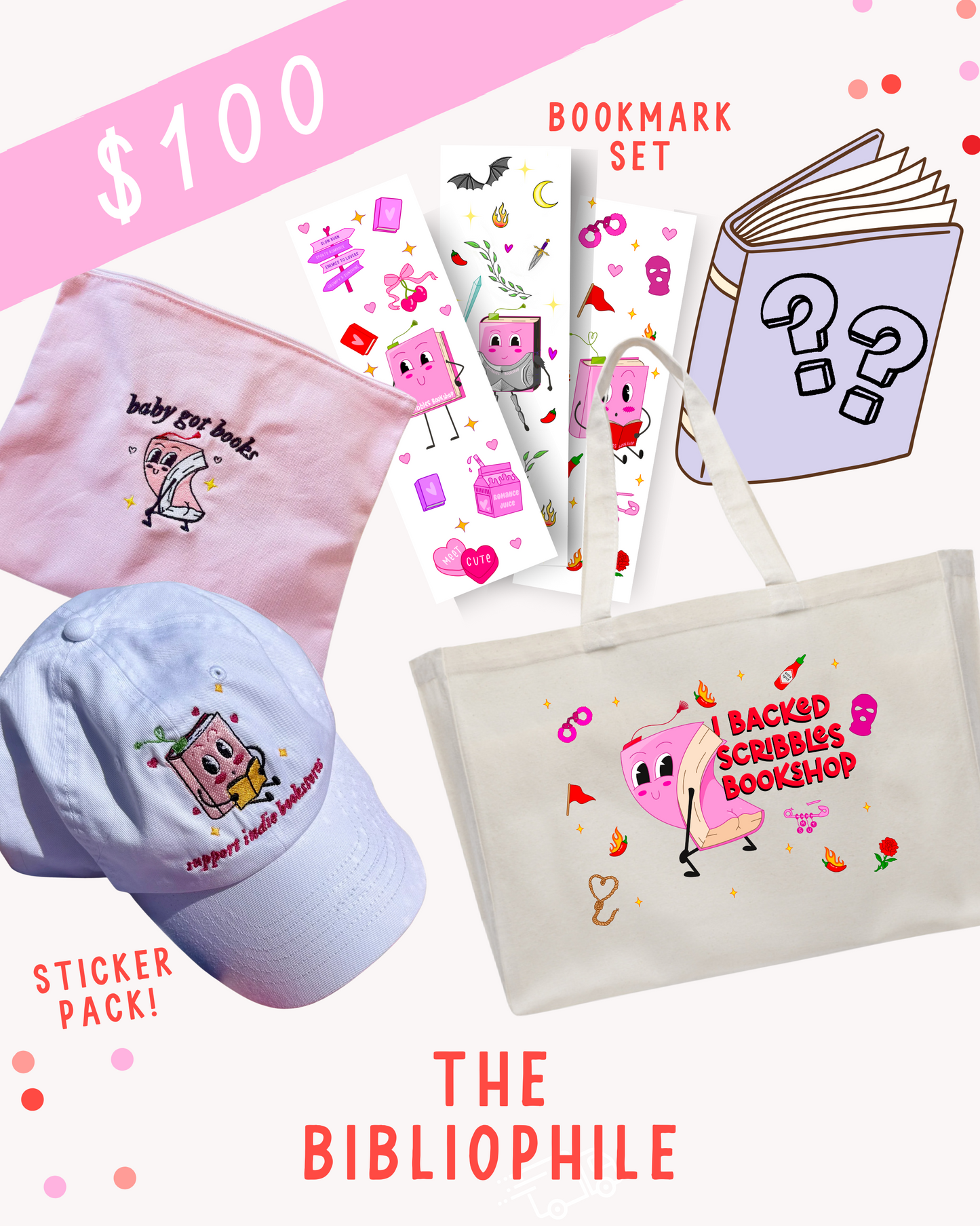 [PREORDER] 'The Bibliophile' Donation Bundle