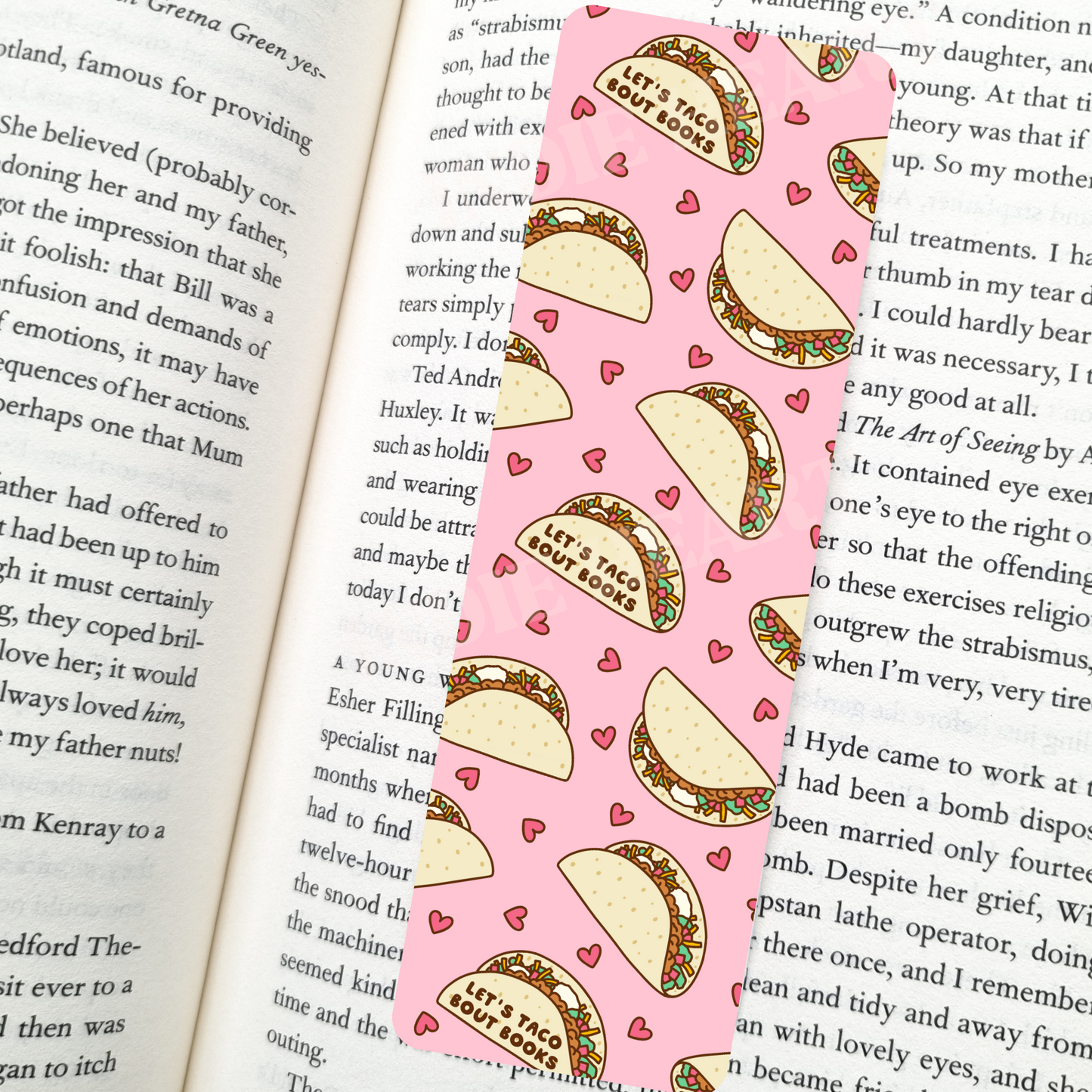 Taco Bout It Bookmark