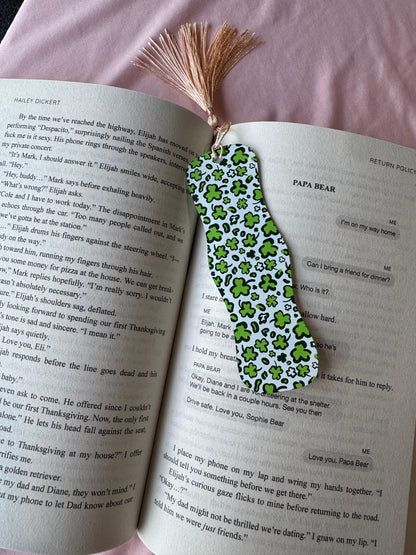Shamrock Acrylic Bookmark
