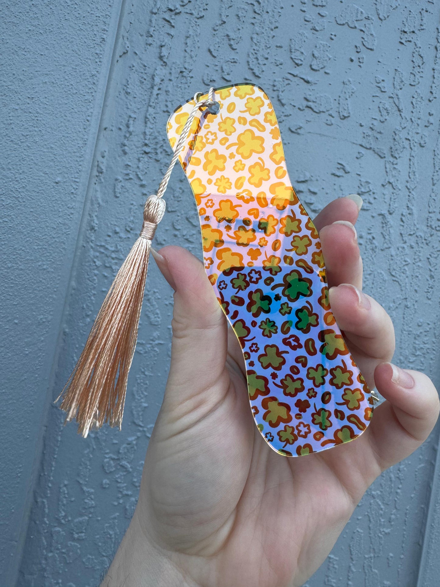 Shamrock Acrylic Bookmark