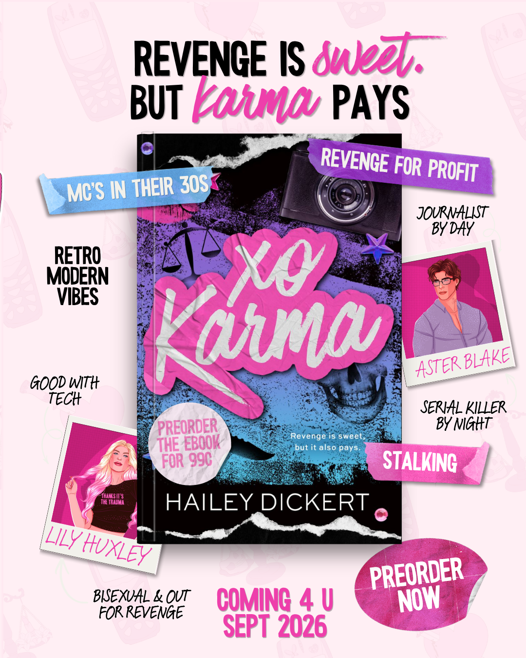 XO Karma Release Day Ticket + Book & Tote