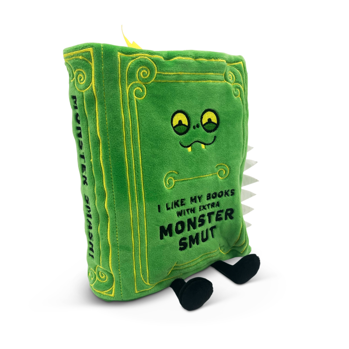 "I Like My Books With Extra Monster Smut" Book Plush