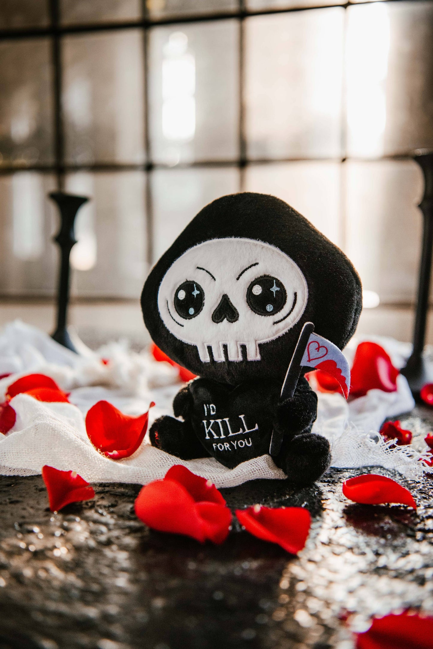 I'd Kill For You - Plush Grim Reaper