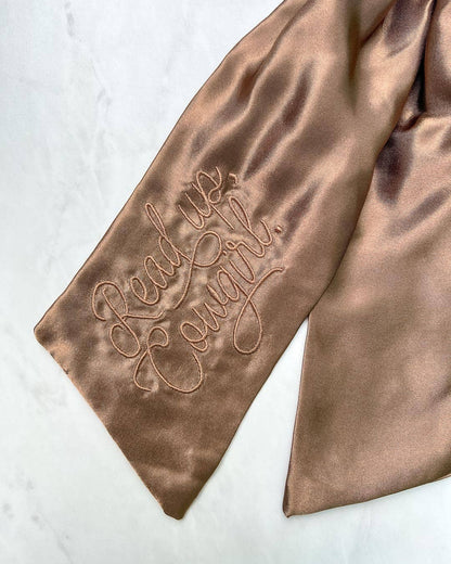 Read Up, Cowgirl Bow Clip | Bookish Hair Accessory