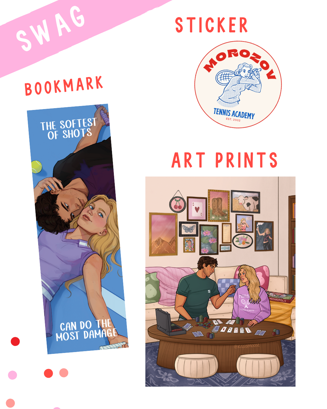 [PREORDER] Drop Shot (Signed Book)