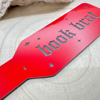 Book Brat - Red Paddle Bookmark