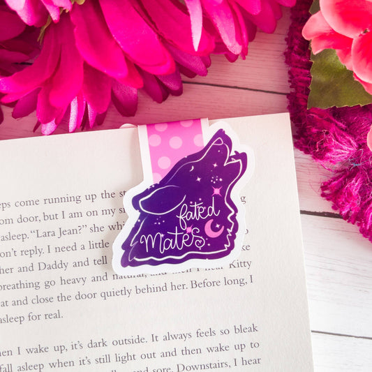 Fated Mates Shifter Romance Magnetic Bookmark