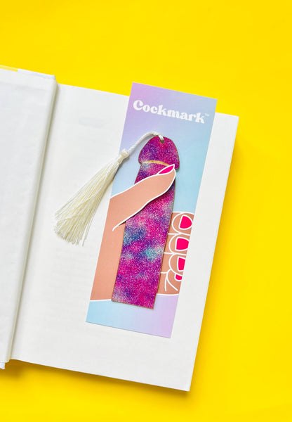 Glitter Galaxy Cockmark™ Bookmark