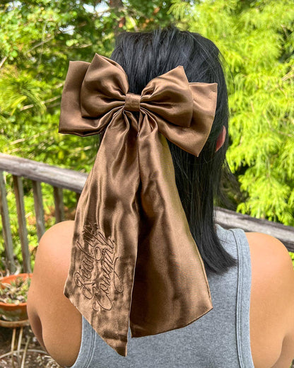 Read Up, Cowgirl Bow Clip | Bookish Hair Accessory