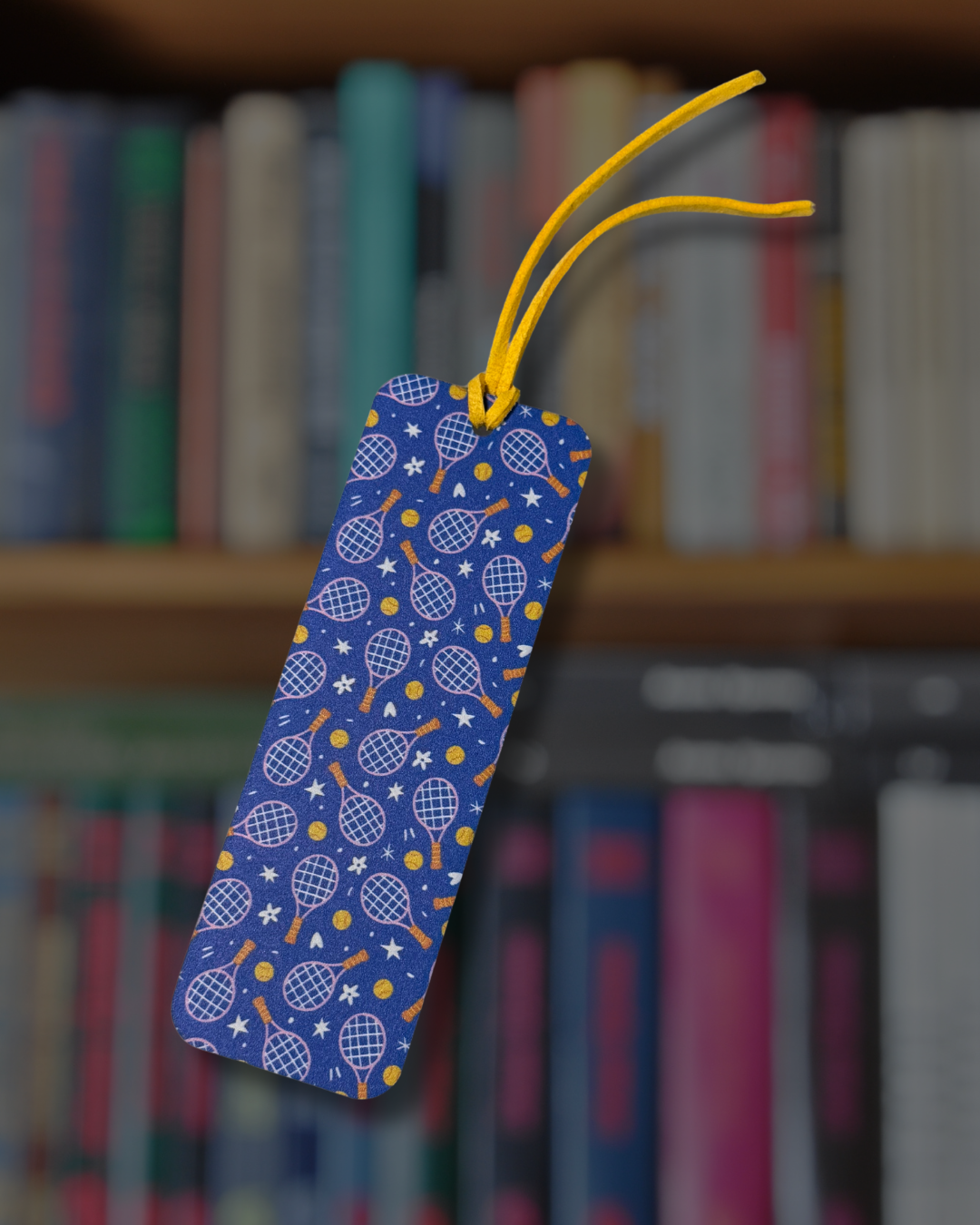 Reading & Rackets Bookmark