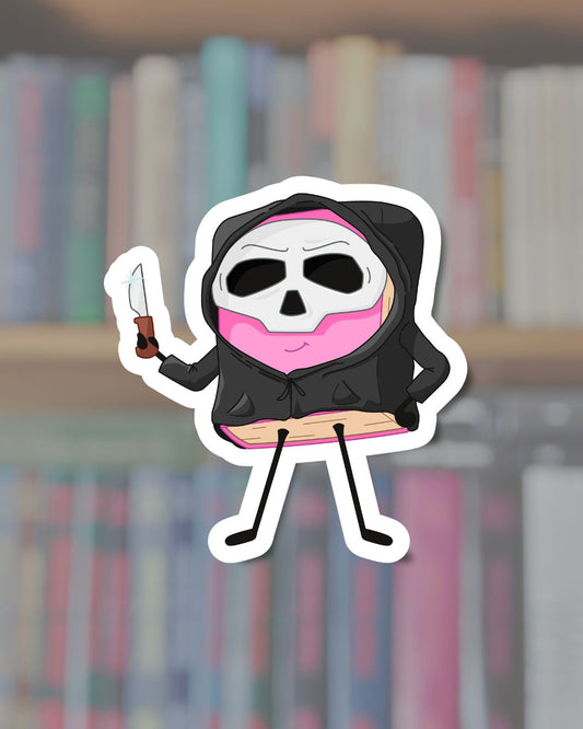 Scribbles Dark Romance Sticker