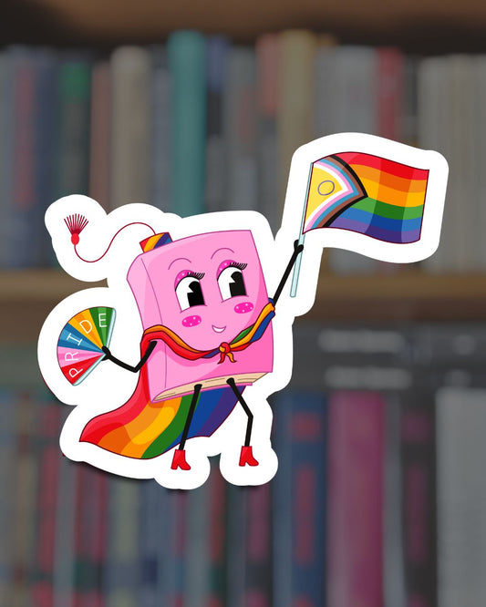 Scribbles Pride Sticker