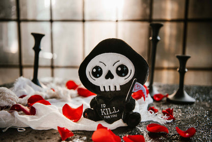 I'd Kill For You - Plush Grim Reaper