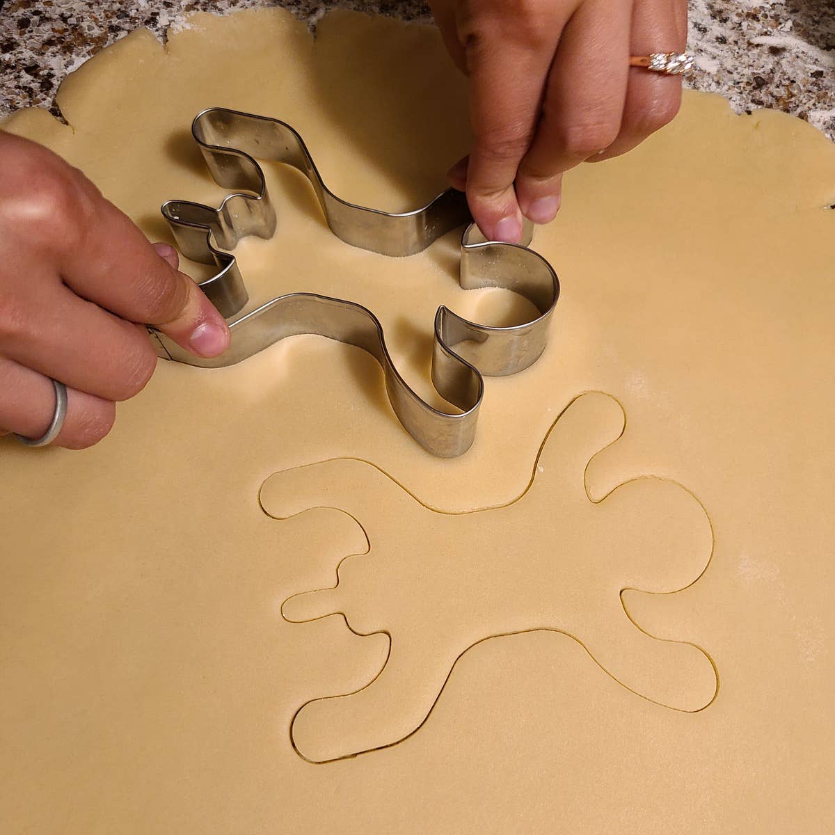 Naughty Gingerbread Cookie Cutter