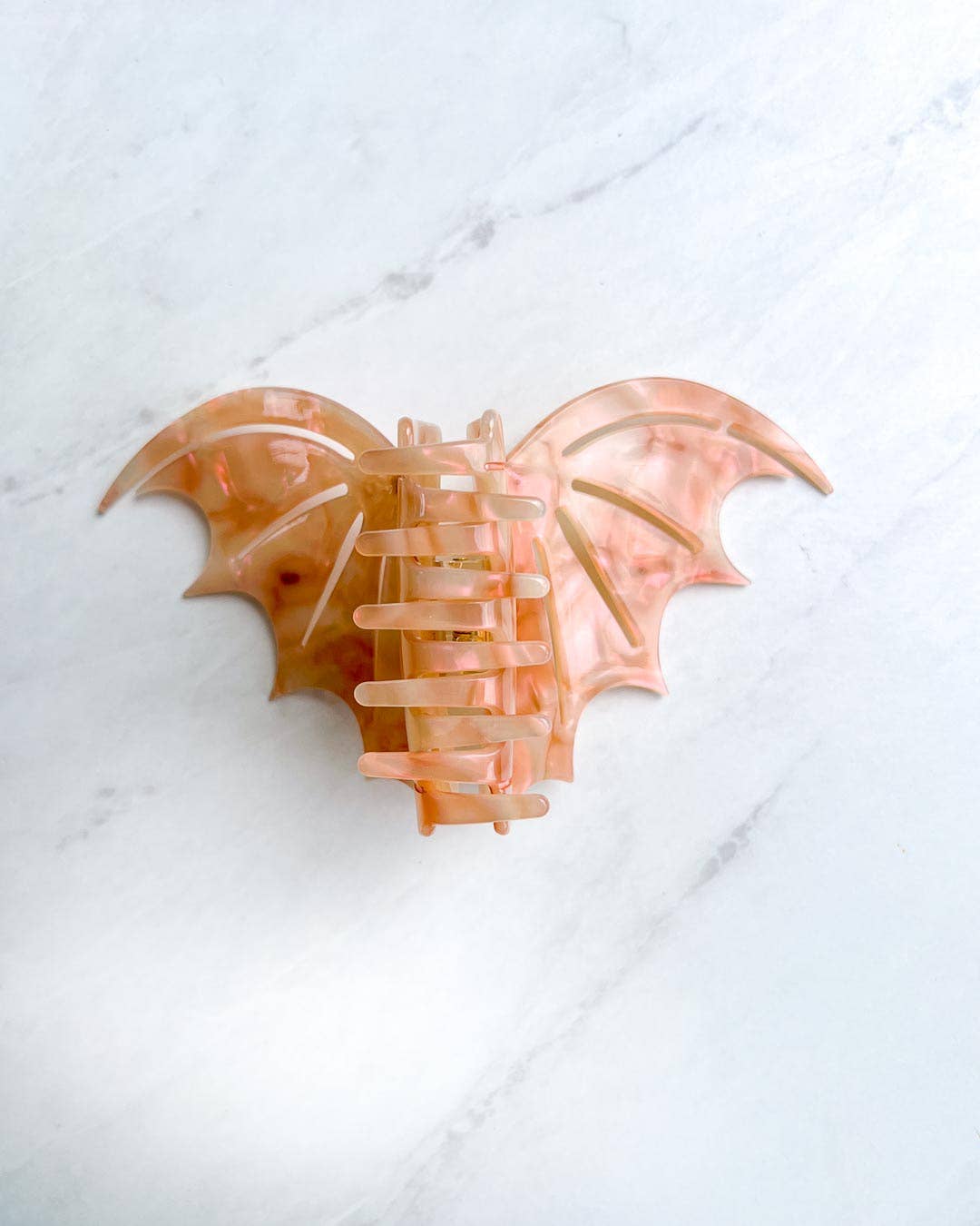 Bat Boys Hair Claw Clip - Pastel Red | Fantasy Gifts