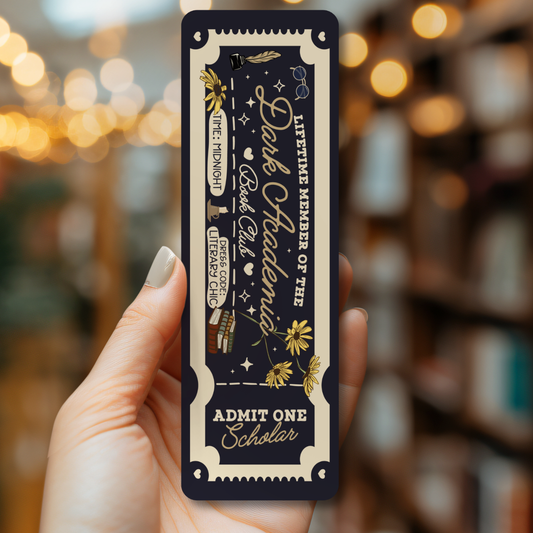 Dark Academia Bookmark