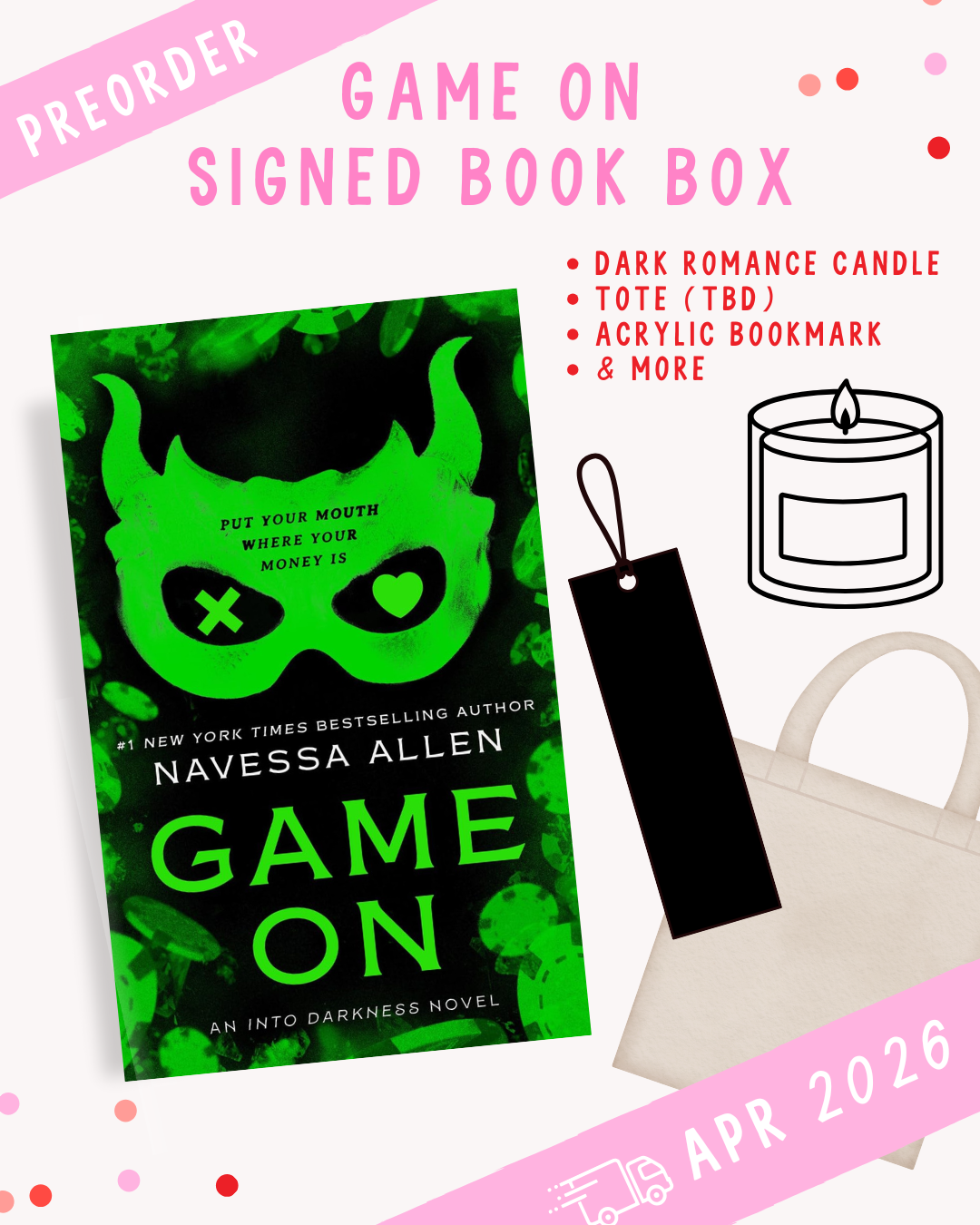 [PREORDER] Game On (Signed Book)